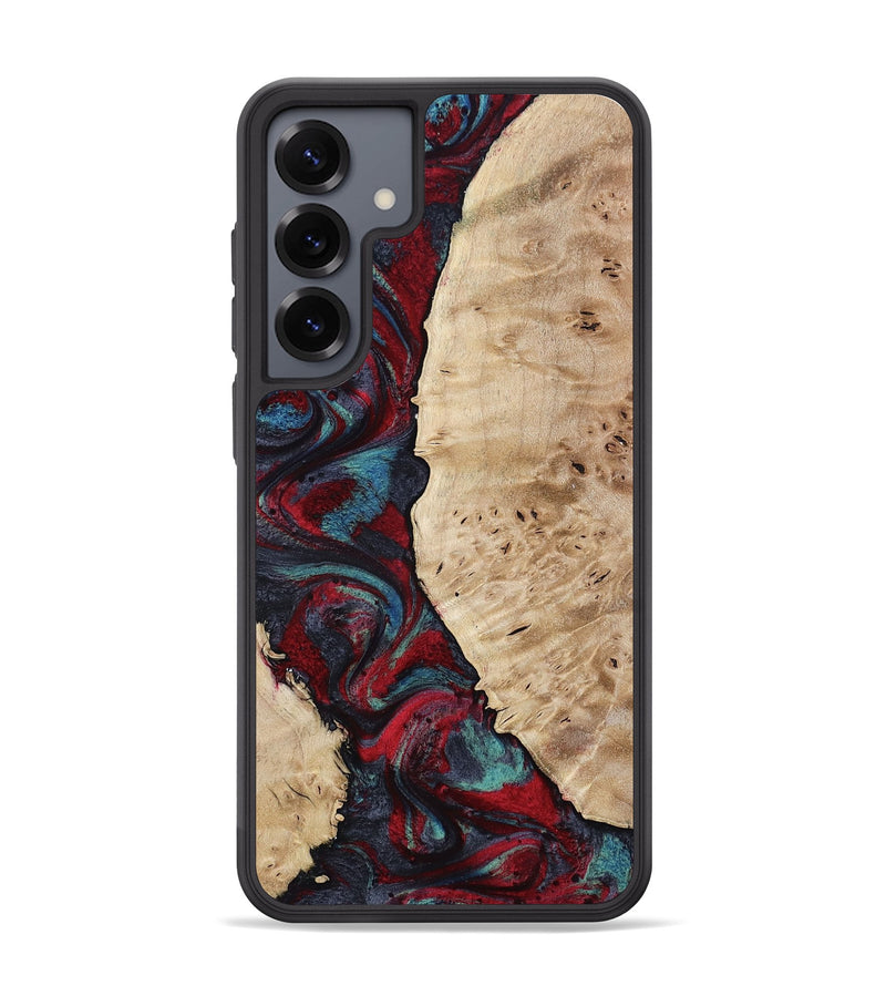Galaxy S25 Plus Wood Phone Case - Jenesis (Red, 797436)
