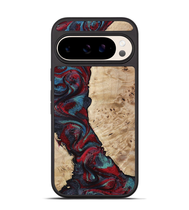 Pixel 10 Wood Phone Case - Jenesis (Red, 797436)