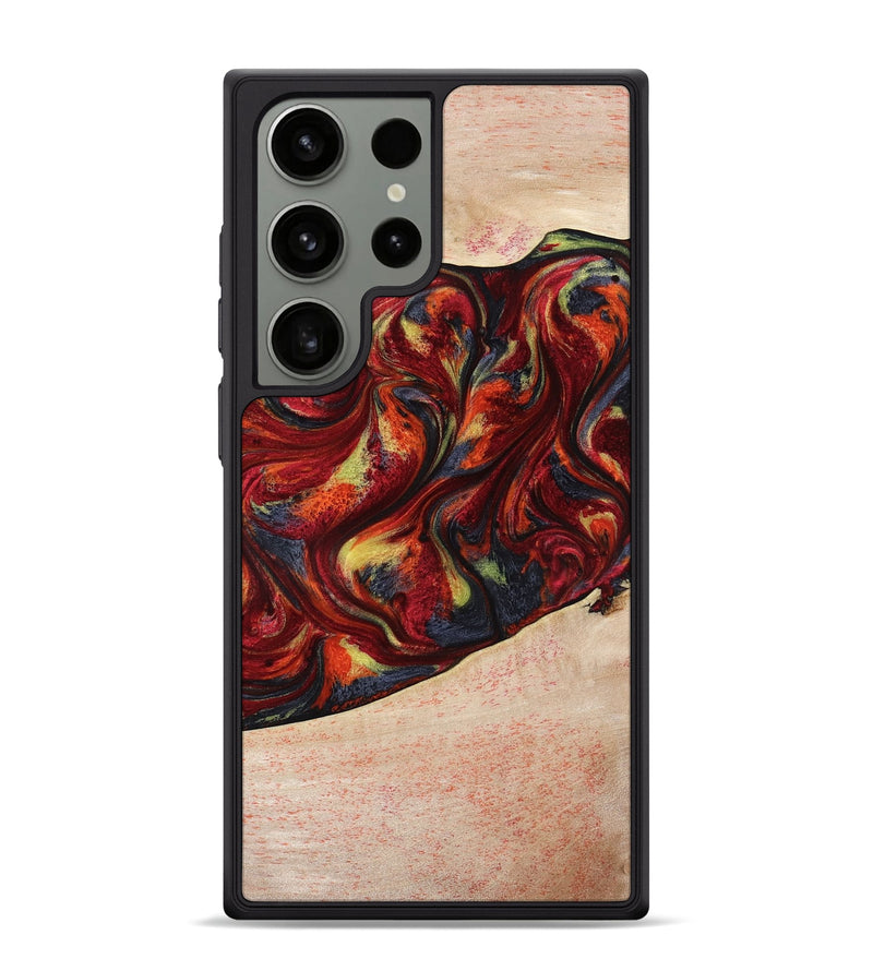 Galaxy S24 Ultra Wood Phone Case - Eve (Red, 797437)