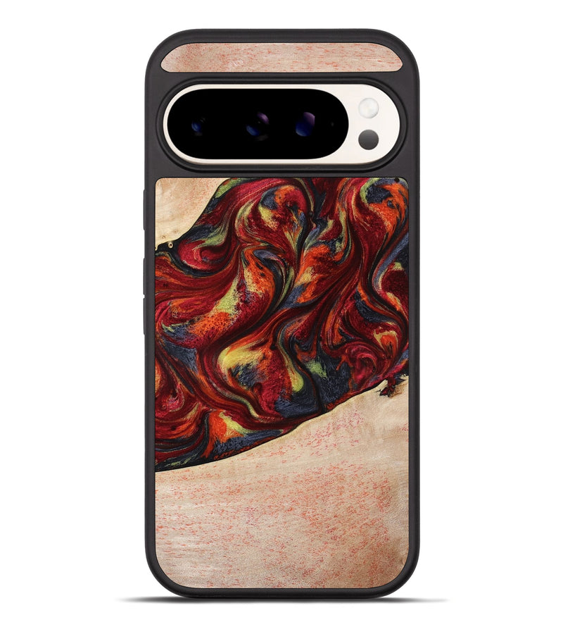 Pixel 10 Pro XL Wood Phone Case - Eve (Red, 797437)