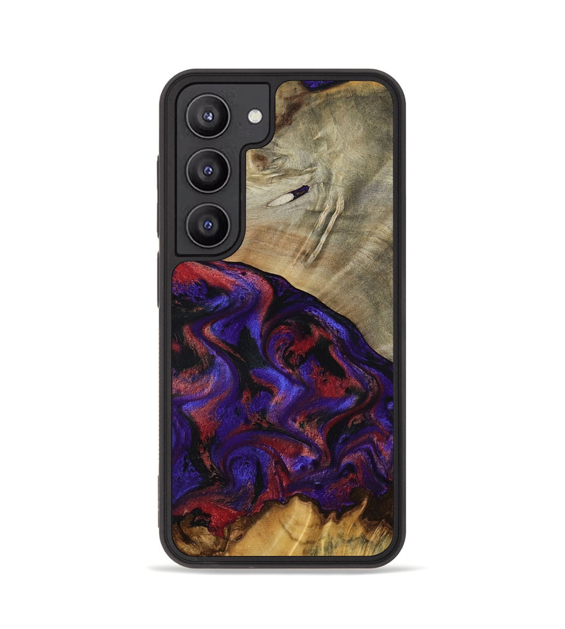 Galaxy S23 Wood Phone Case - Darcie (Purple, 797438)