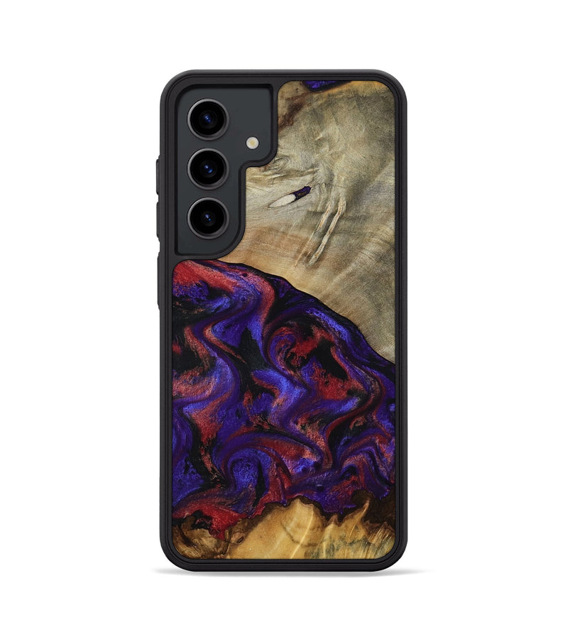 Galaxy S24 Wood Phone Case - Darcie (Purple, 797438)