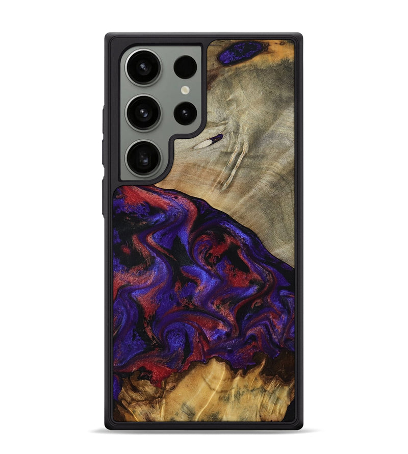 Galaxy S24 Ultra Wood Phone Case - Darcie (Purple, 797438)