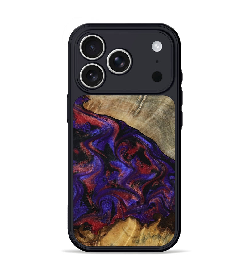 iPhone 17 Pro Wood Phone Case - Darcie (Purple, 797438)
