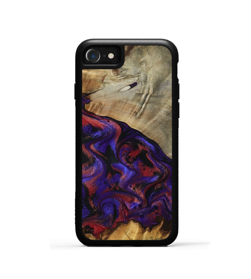 iPhone SE Wood Phone Case - Darcie (Purple, 797438)