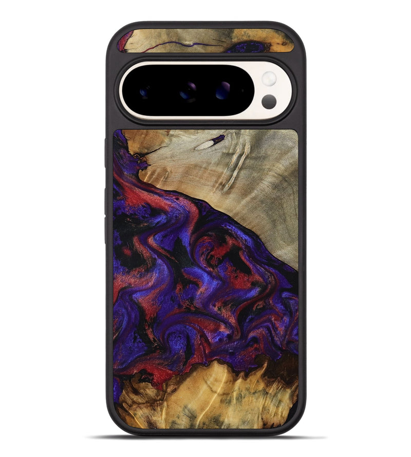 Pixel 9 Pro XL Wood Phone Case - Darcie (Purple, 797438)