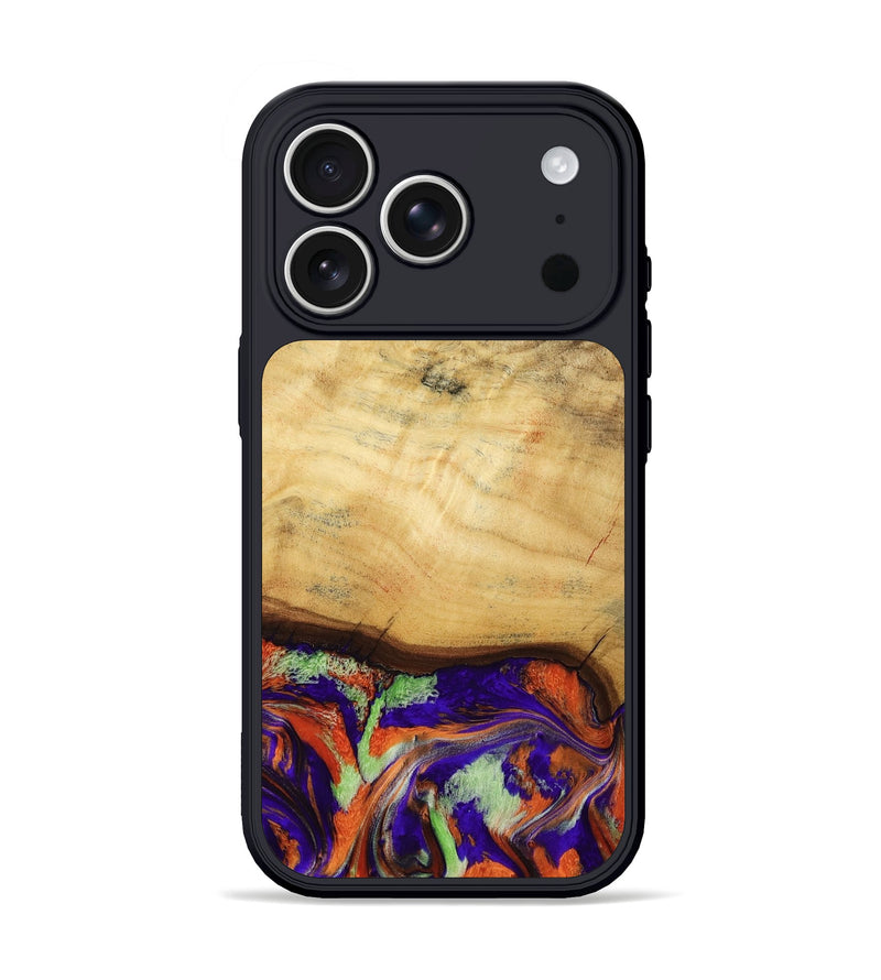 iPhone 17 Pro Wood Phone Case - Riggs (Purple, 797447)