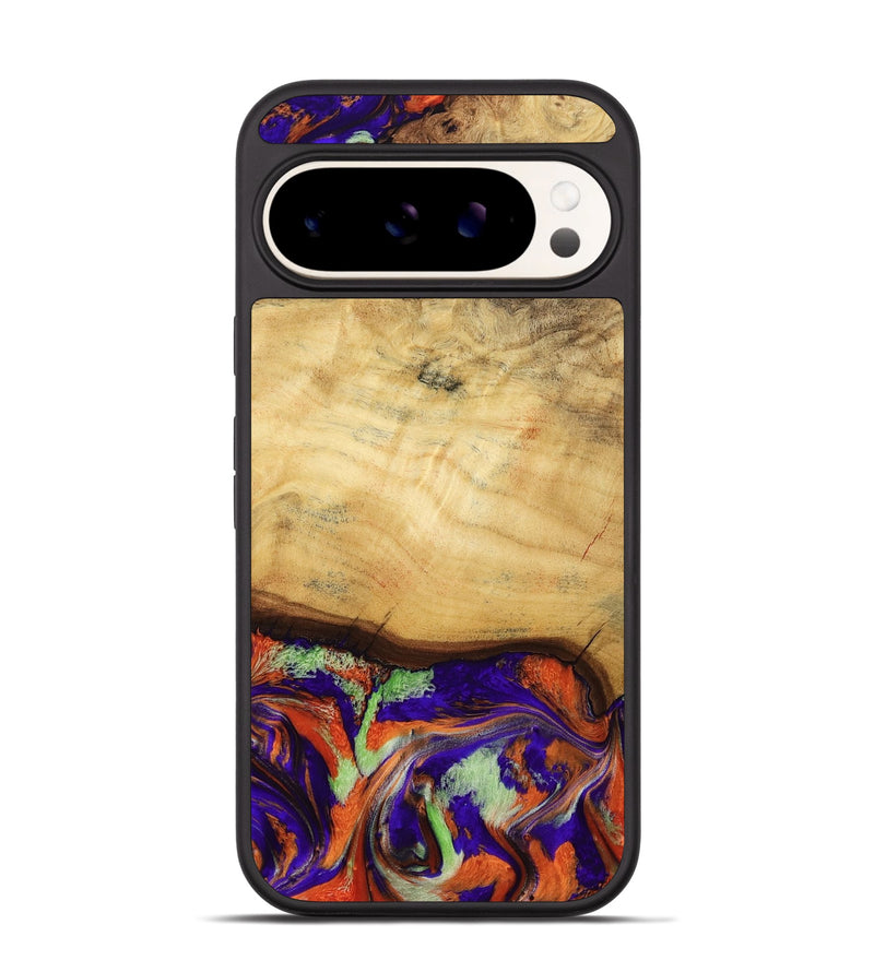 Pixel 9 Pro Wood Phone Case - Riggs (Purple, 797447)