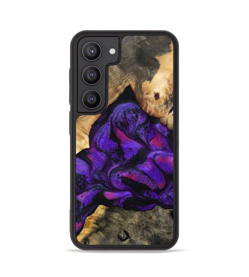 Galaxy S23 Wood Phone Case - Tennie (Purple, 797458)