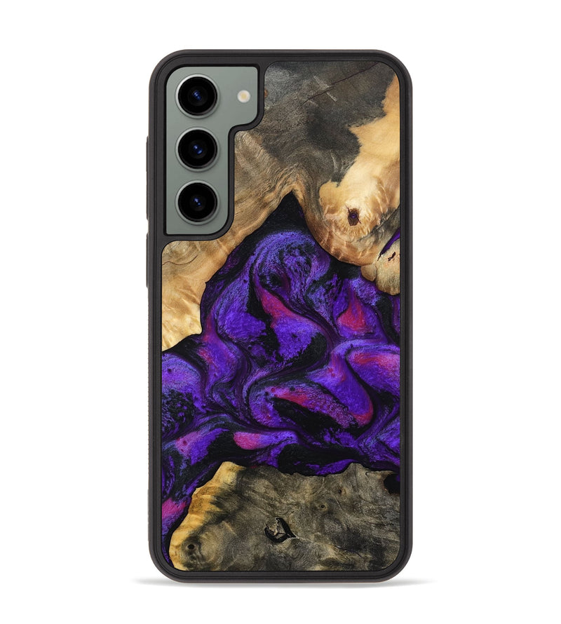 Galaxy S23 Plus Wood Phone Case - Tennie (Purple, 797458)