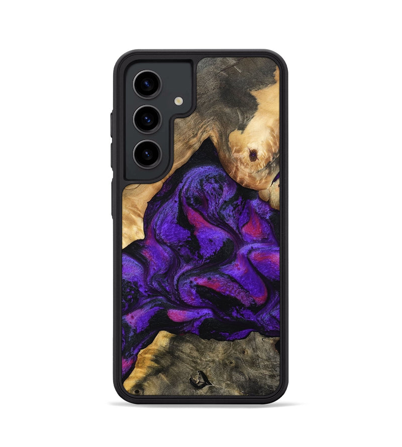 Galaxy S24 Wood Phone Case - Tennie (Purple, 797458)