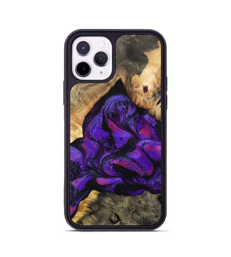 iPhone 11 Pro Wood Phone Case - Tennie (Purple, 797458)