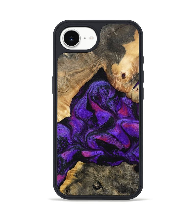 iPhone 16e Wood Phone Case - Tennie (Purple, 797458)