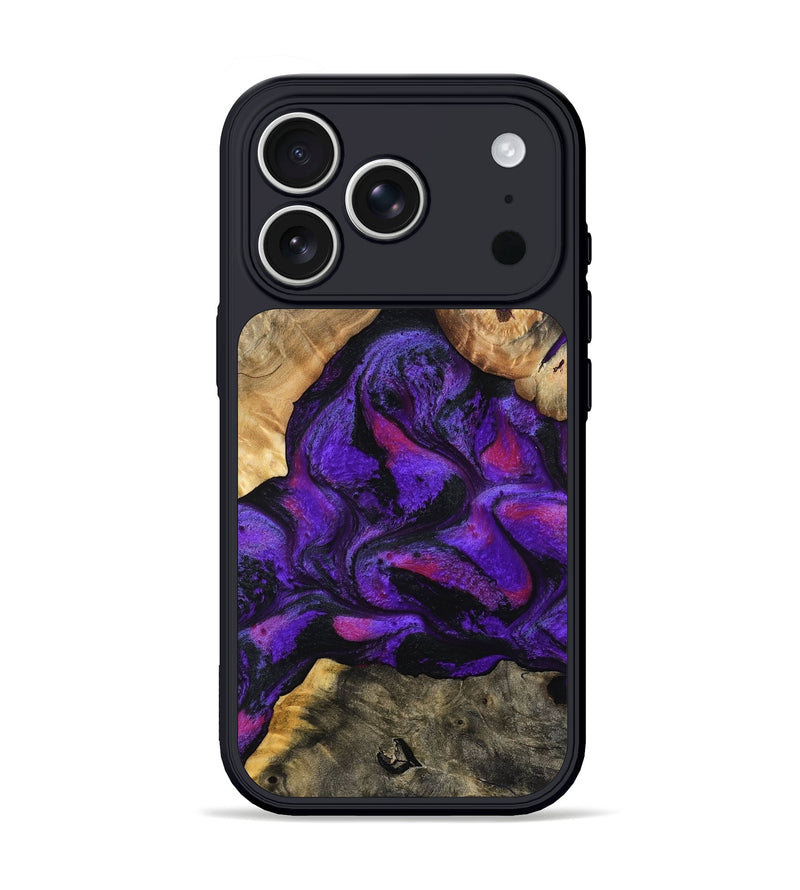 iPhone 17 Pro Wood Phone Case - Tennie (Purple, 797458)