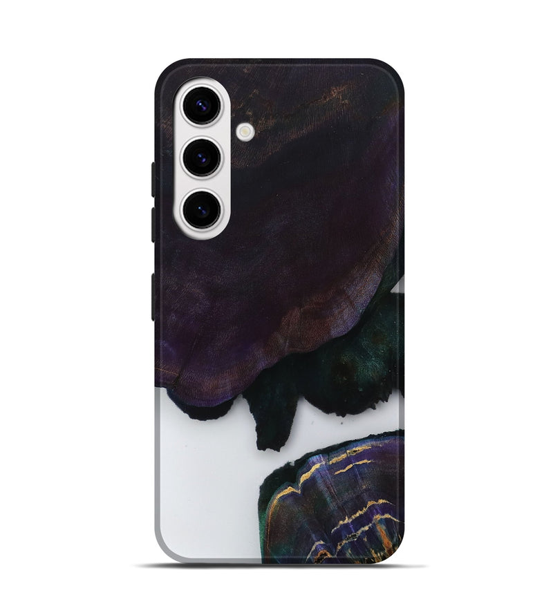 Galaxy S25 Wood Live Edge Phone Case - Lum (Clear, 797479)