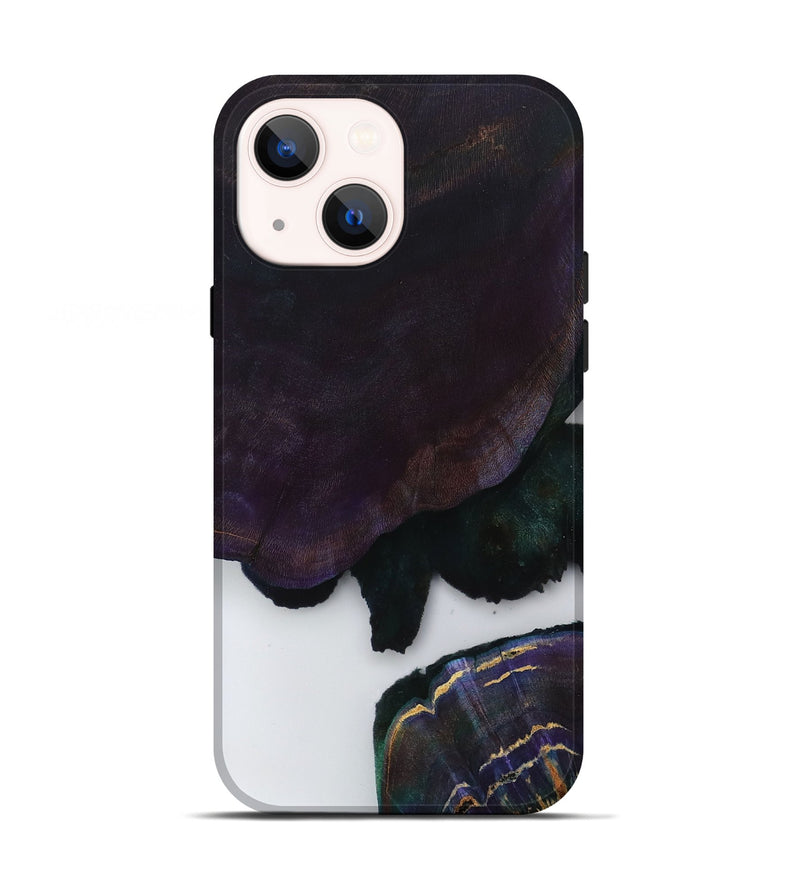 iPhone 13 Wood Live Edge Phone Case - Lum (Clear, 797479)