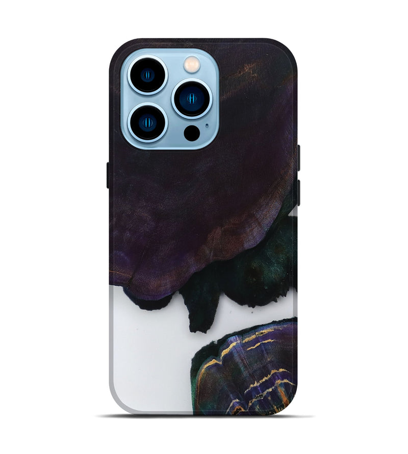 iPhone 14 Pro Wood Live Edge Phone Case - Lum (Clear, 797479)