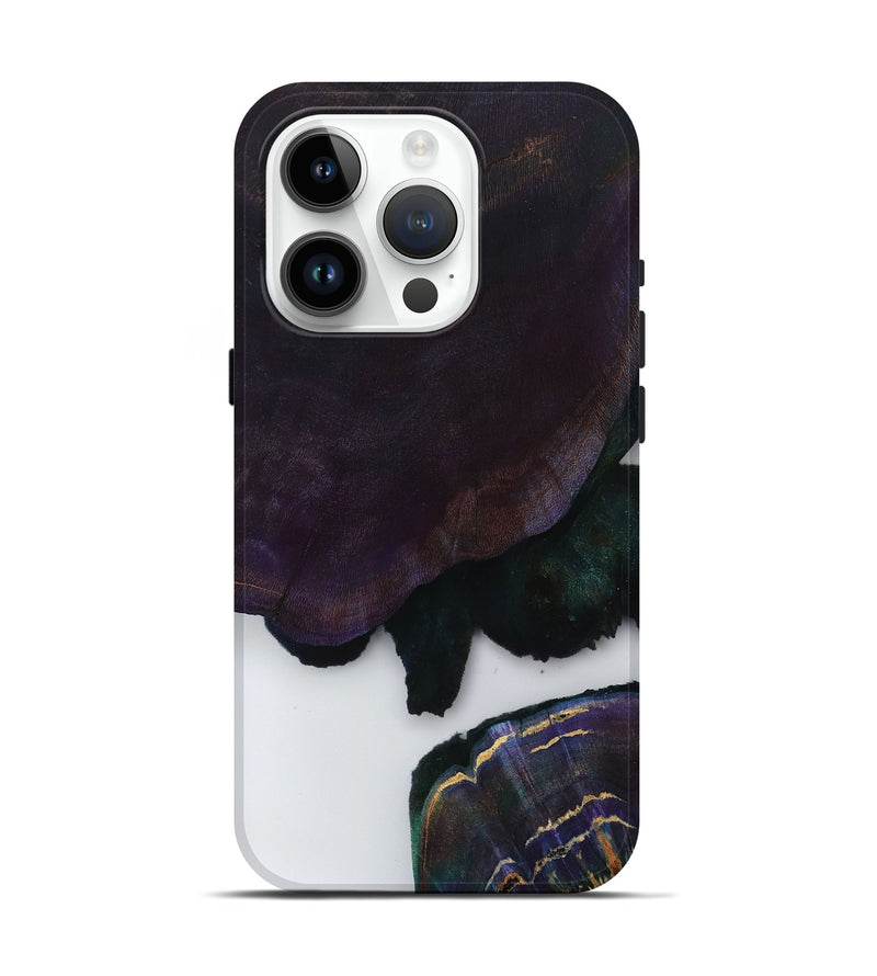 iPhone 15 Pro Wood Live Edge Phone Case - Lum (Clear, 797479)