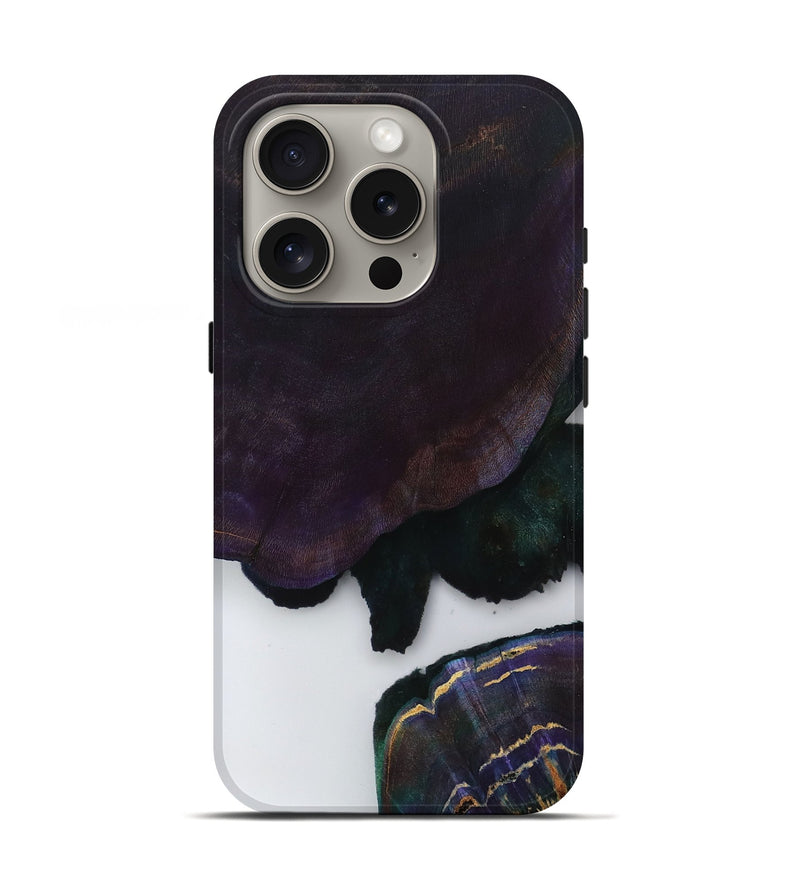 iPhone 16 Pro Wood Live Edge Phone Case - Lum (Clear, 797479)