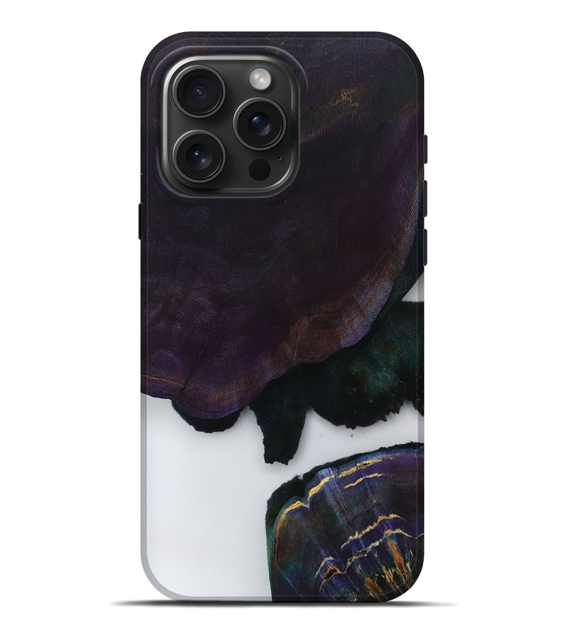 iPhone 16 Pro Max Wood Live Edge Phone Case - Lum (Clear, 797479)