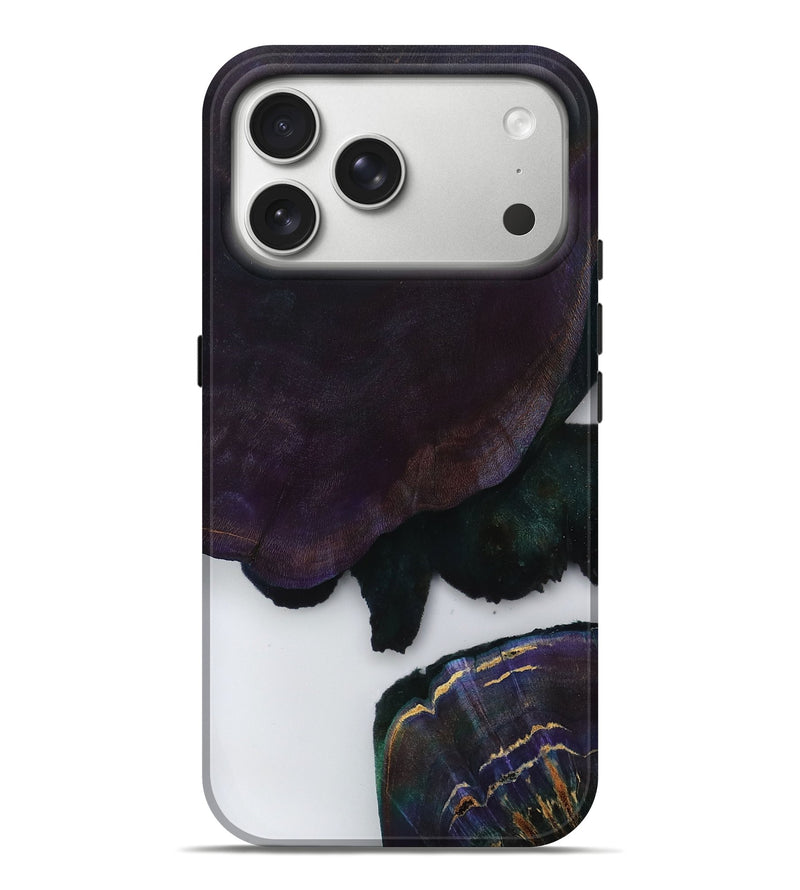 iPhone 17 Pro Max Wood Live Edge Phone Case - Lum (Clear, 797479)