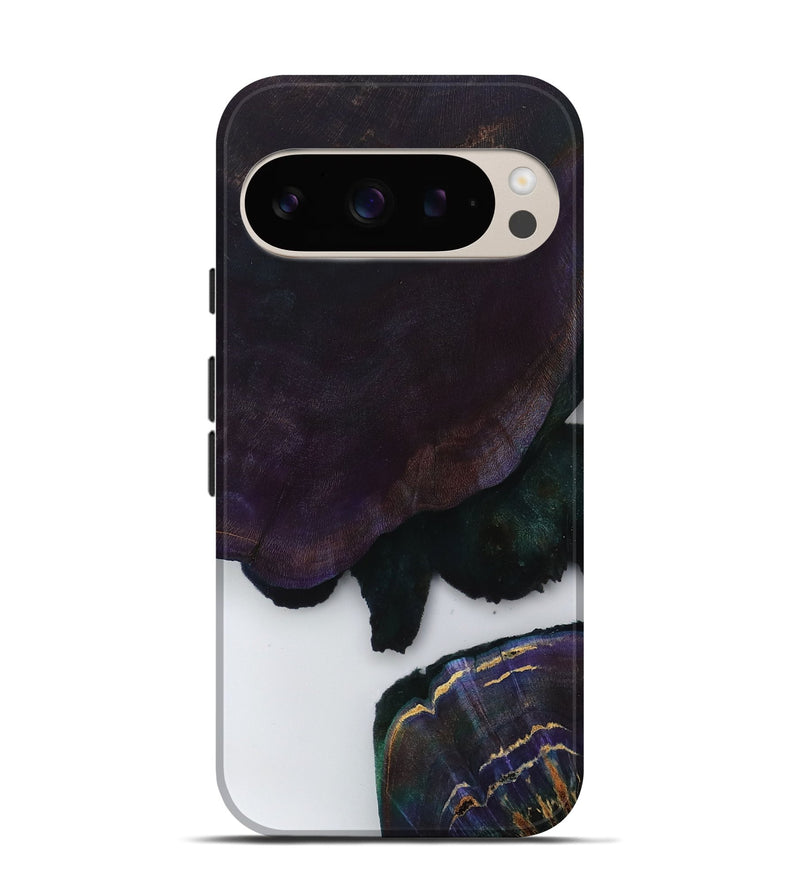 Pixel 9 Wood Live Edge Phone Case - Lum (Clear, 797479)