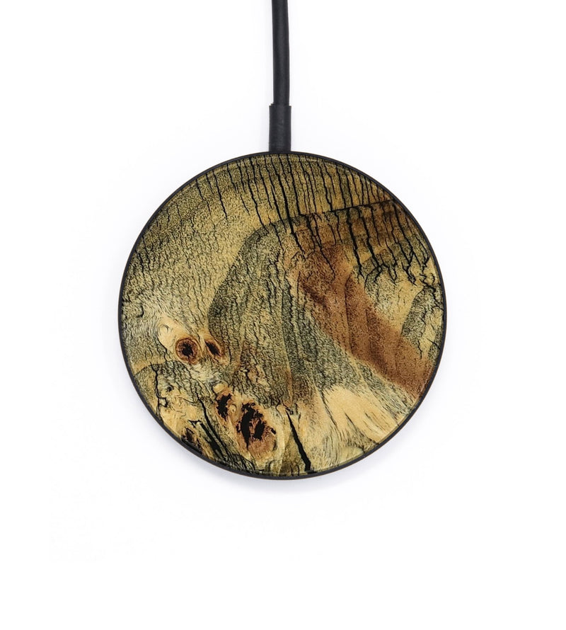 Circle Wood Wireless Charger - Dewayne (Wood Burl, 797523)