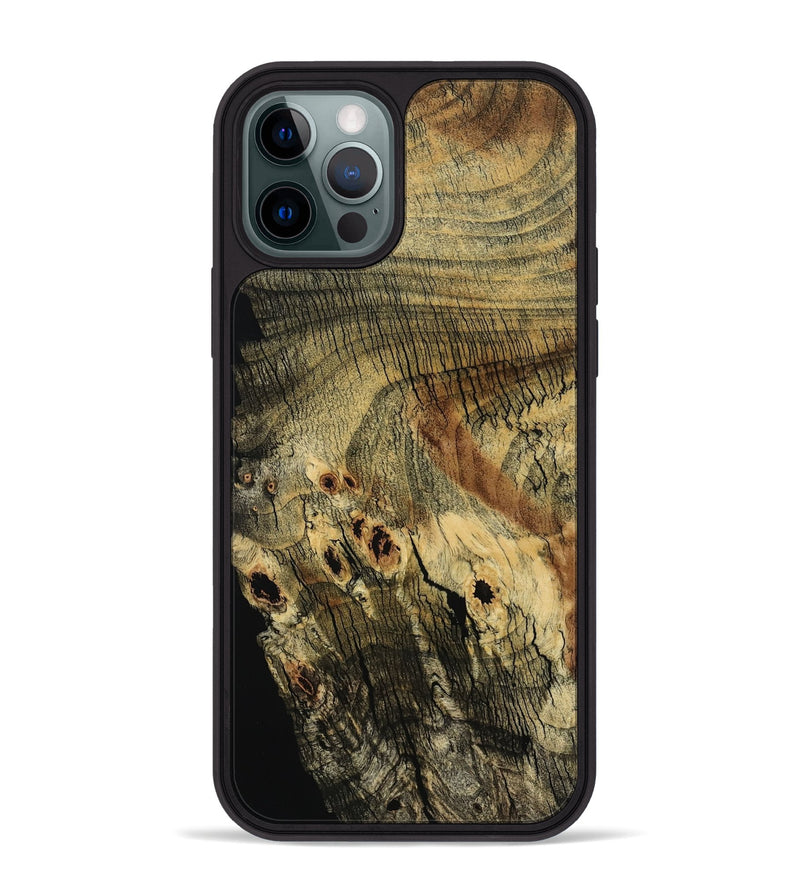 iPhone 12 Pro Max Wood Phone Case - Dewayne (Wood Burl, 797523)