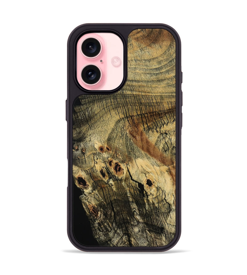 iPhone 16 Wood Phone Case - Dewayne (Wood Burl, 797523)