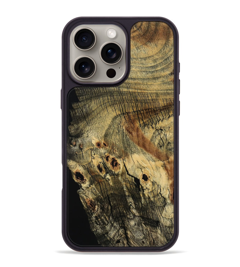 iPhone 16 Pro Max Wood Phone Case - Dewayne (Wood Burl, 797523)