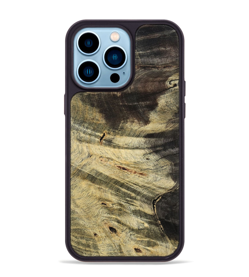 iPhone 14 Pro Max Wood Phone Case - Aiyana (Wood Burl, 797524)