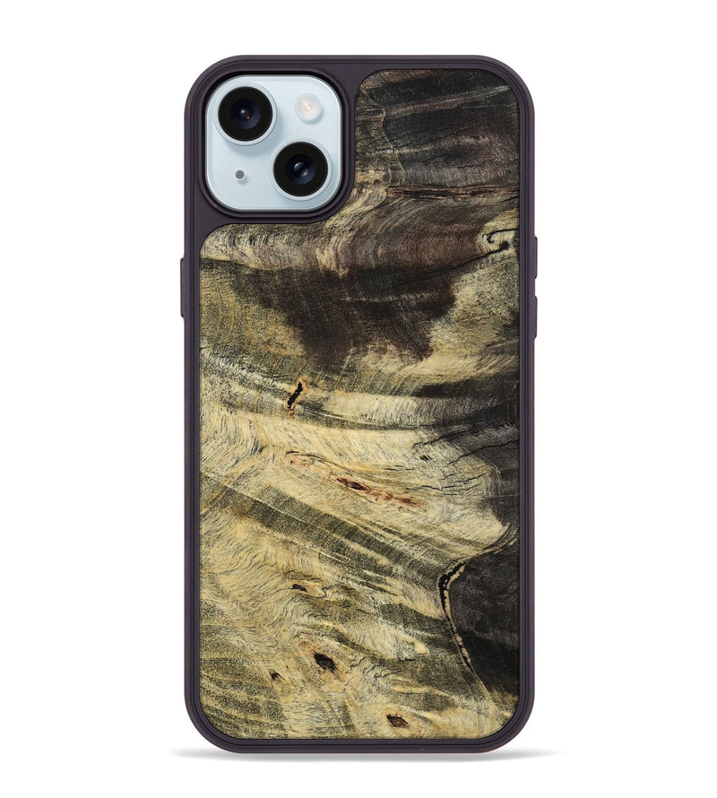 iPhone 15 Plus Wood Phone Case - Aiyana (Wood Burl, 797524)