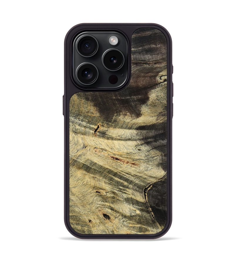 iPhone 15 Pro Wood Phone Case - Aiyana (Wood Burl, 797524)