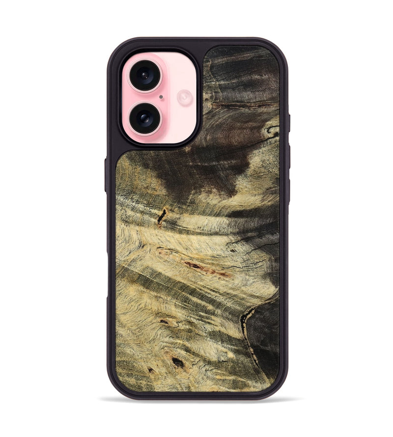 iPhone 16 Wood Phone Case - Aiyana (Wood Burl, 797524)