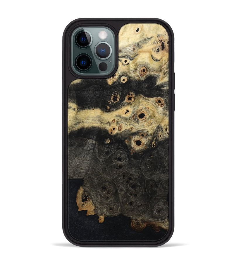 iPhone 12 Pro Max Wood Phone Case - Britni (Wood Burl, 797525)