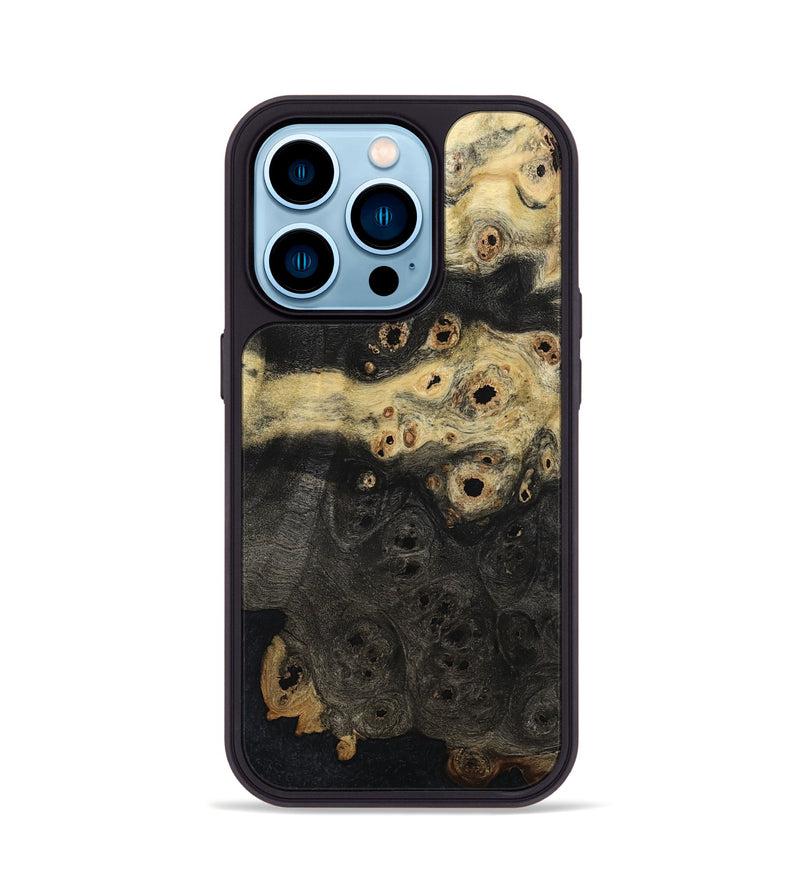 iPhone 14 Pro Wood Phone Case - Britni (Wood Burl, 797525)
