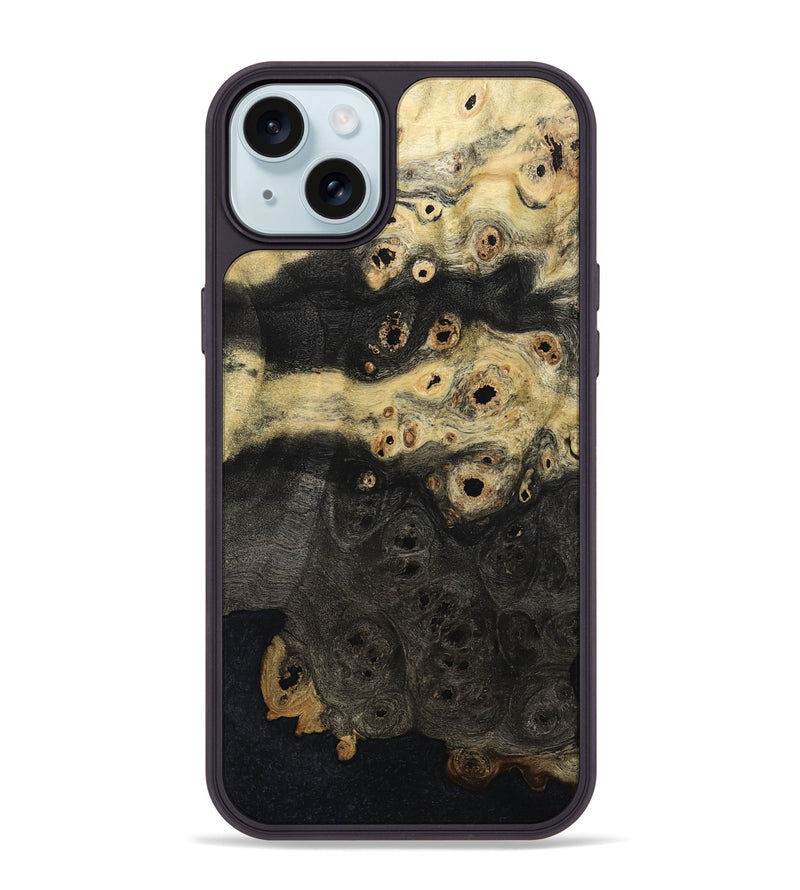iPhone 15 Plus Wood Phone Case - Britni (Wood Burl, 797525)