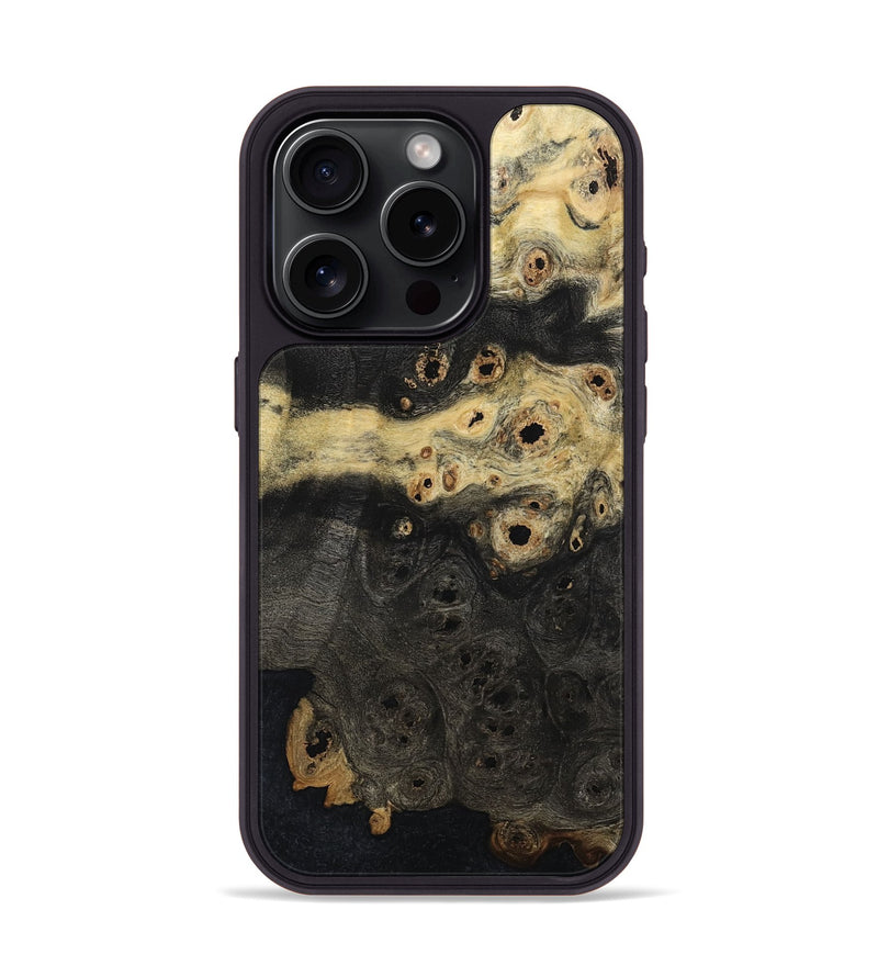 iPhone 15 Pro Wood Phone Case - Britni (Wood Burl, 797525)