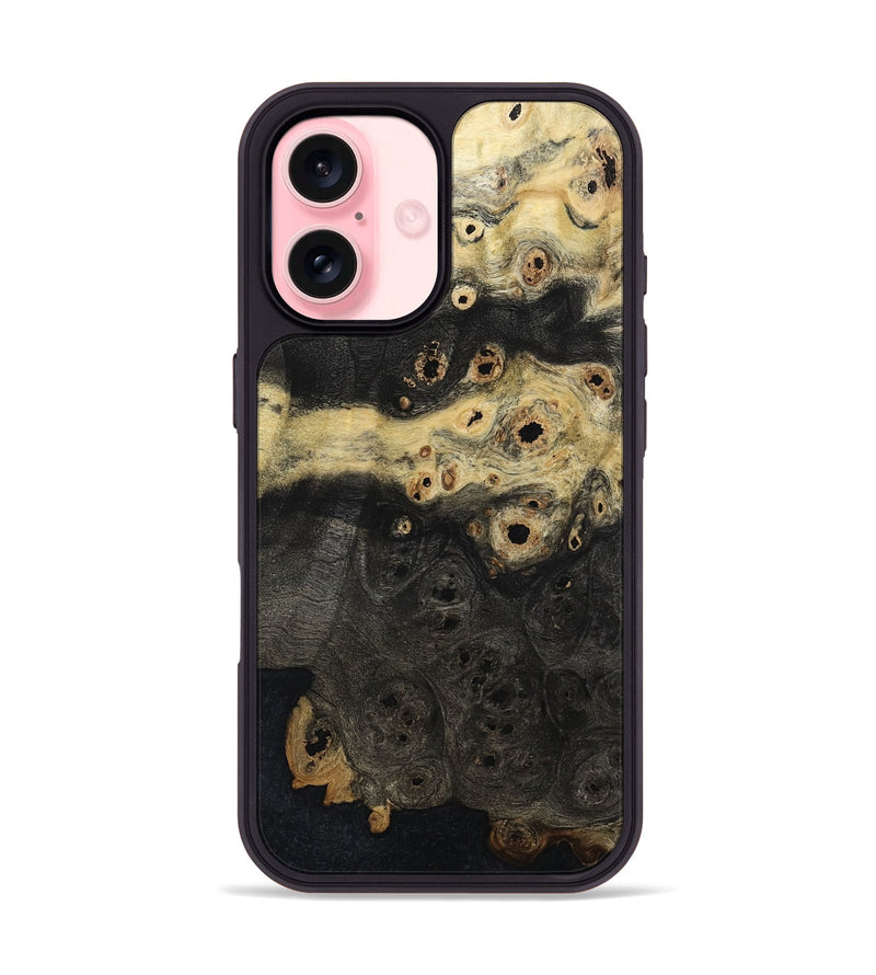iPhone 16 Wood Phone Case - Britni (Wood Burl, 797525)