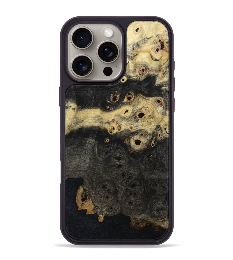 iPhone 16 Pro Max Wood Phone Case - Britni (Wood Burl, 797525)