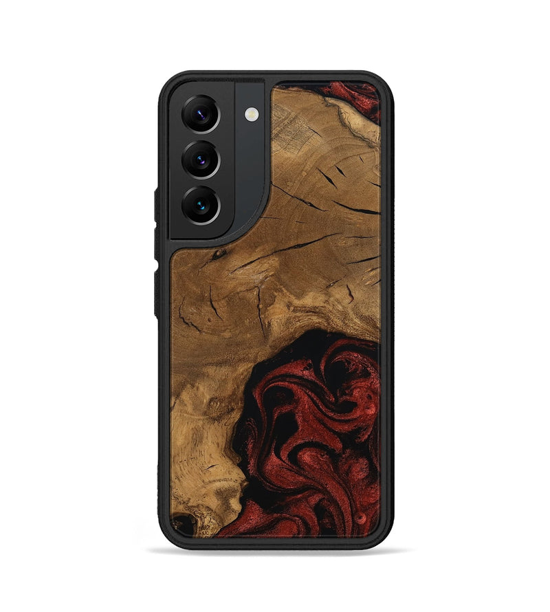 Galaxy S22 Wood Phone Case - Mariann (Ancient Olive, 797614)