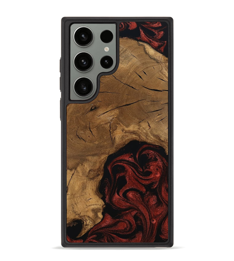 Galaxy S23 Ultra Wood Phone Case - Mariann (Ancient Olive, 797614)