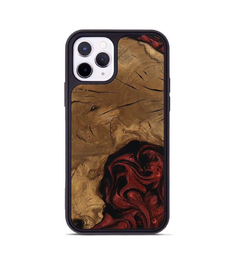 iPhone 11 Pro Wood Phone Case - Mariann (Ancient Olive, 797614)