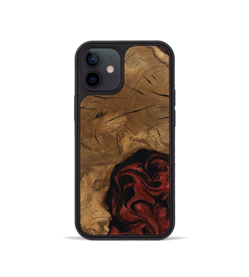 iPhone 12 mini Wood Phone Case - Mariann (Ancient Olive, 797614)