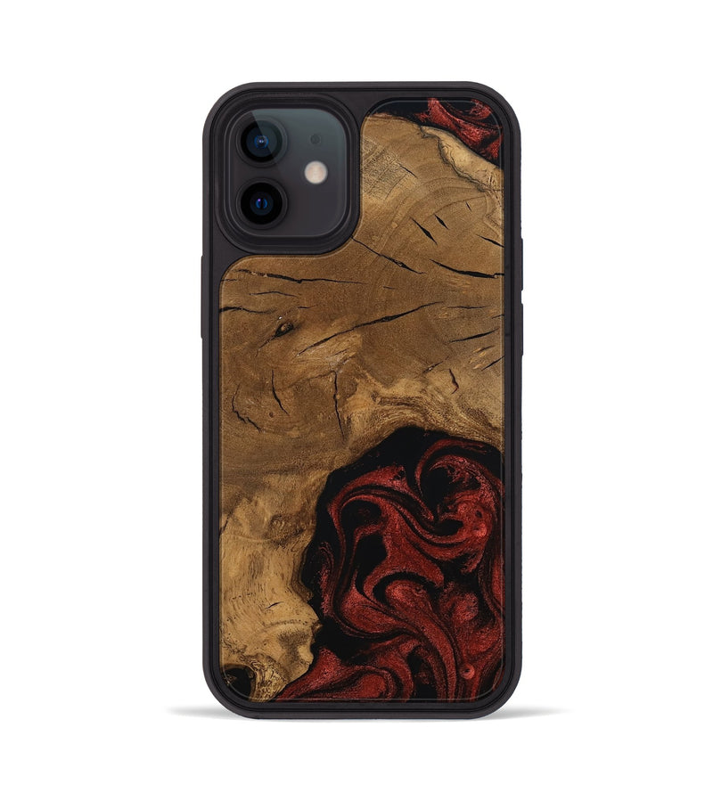 iPhone 12 Wood Phone Case - Mariann (Ancient Olive, 797614)