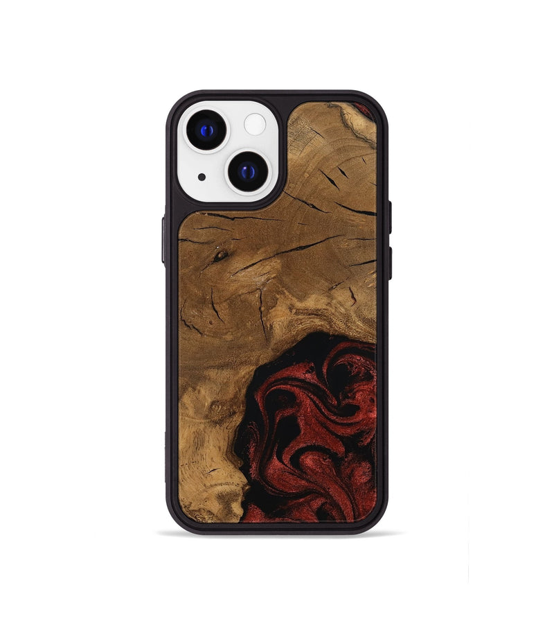 iPhone 13 mini Wood Phone Case - Mariann (Ancient Olive, 797614)