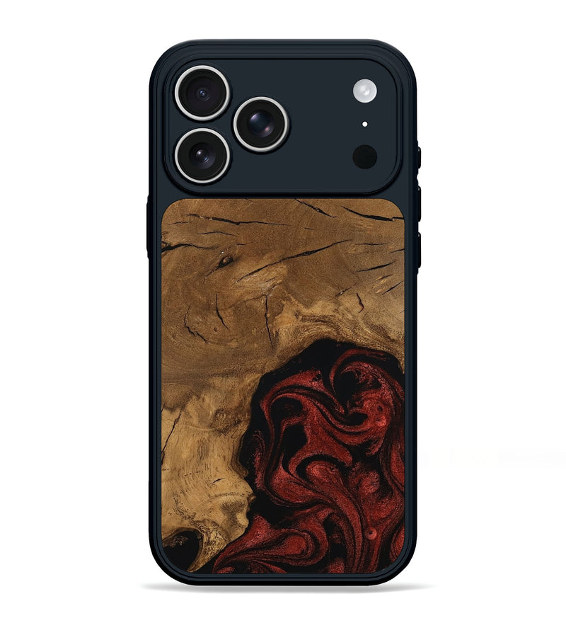 iPhone 17 Pro Max Wood Phone Case - Mariann (Ancient Olive, 797614)