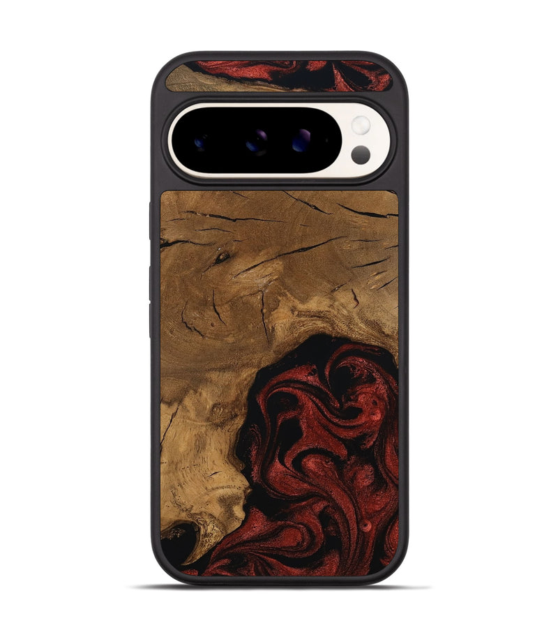 Pixel 9 Wood Phone Case - Mariann (Ancient Olive, 797614)