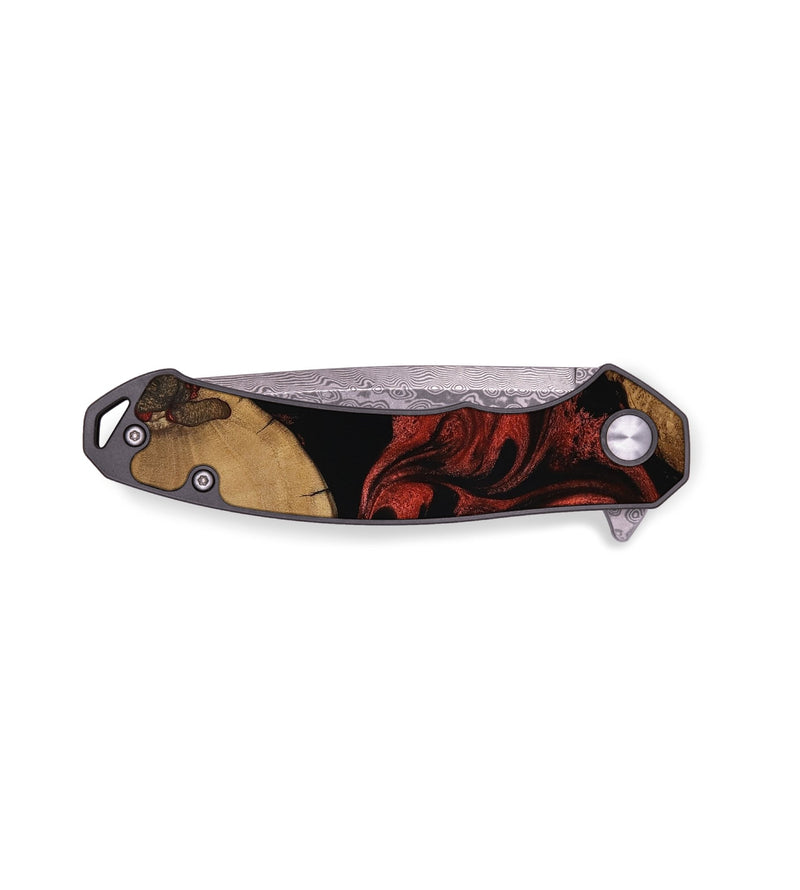 EDC Wood Pocket Knife - Tatiana (Ancient Olive, 797652)