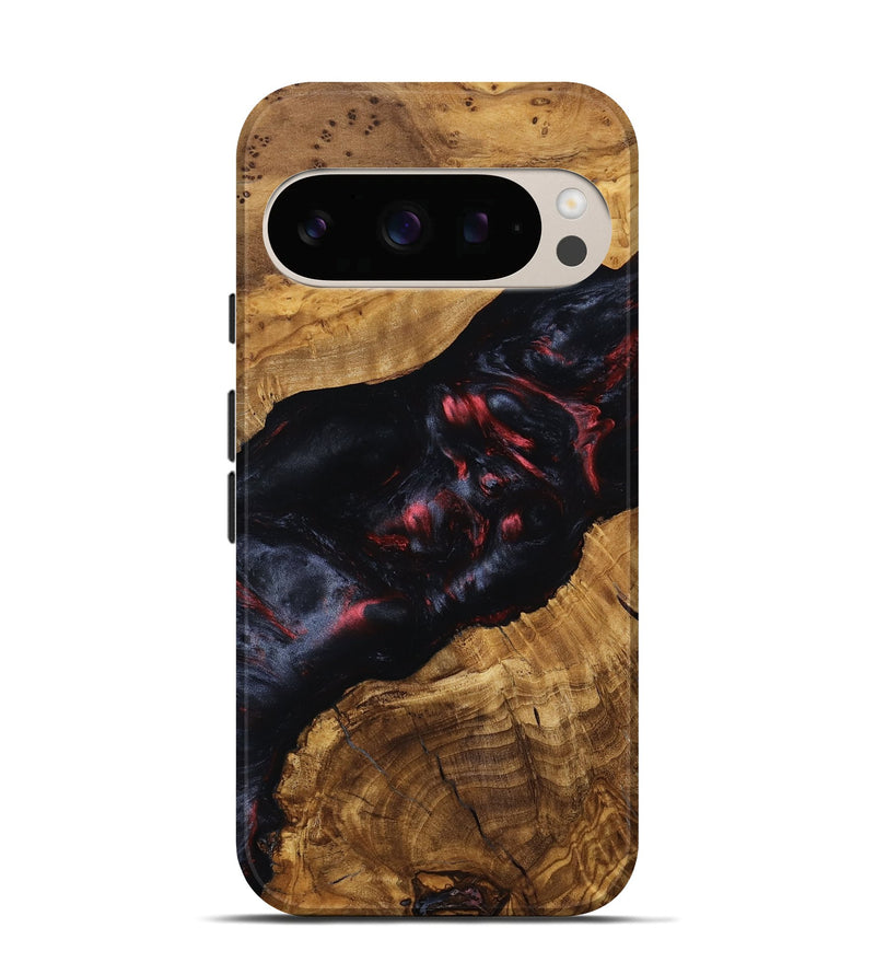 Pixel 10 Wood Live Edge Phone Case - Carlee (Ancient Olive, 797673)